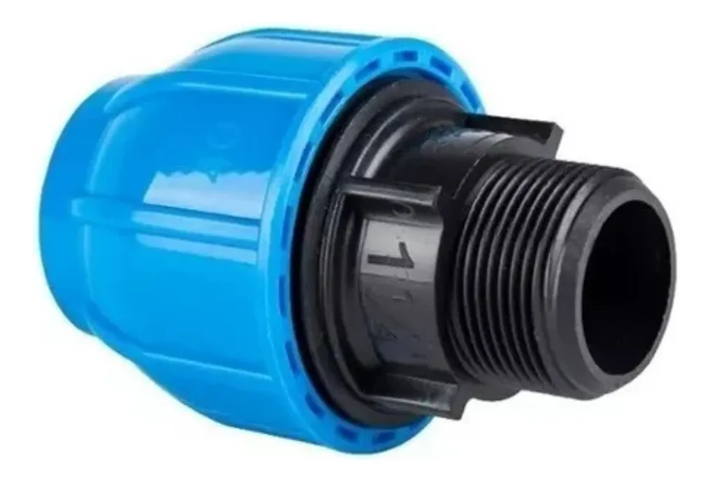 Adaptador de Compressão Rosca Macho