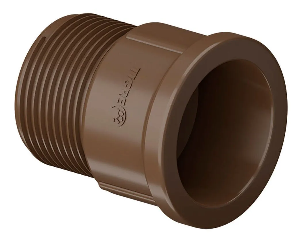 Adaptador soldável curto com bolsa e rosca para registro