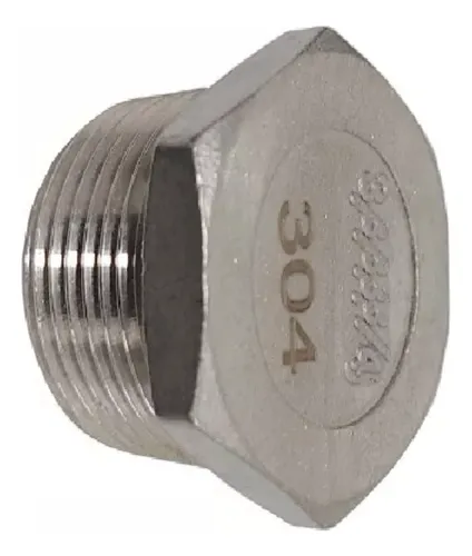 Bujao (plug) Inox Bsp Sextavado