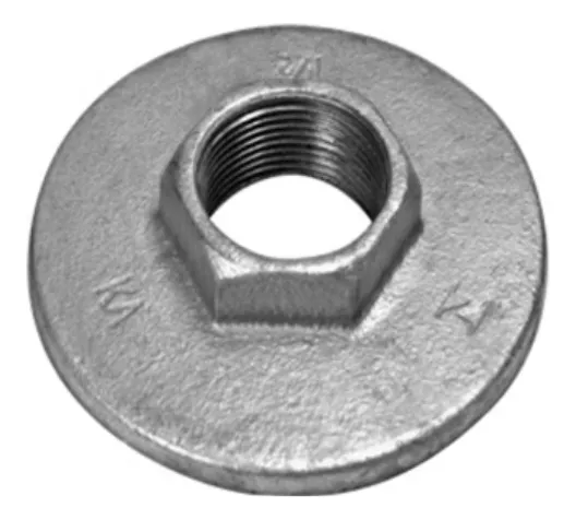 Flange com Sextavado Galvanizada