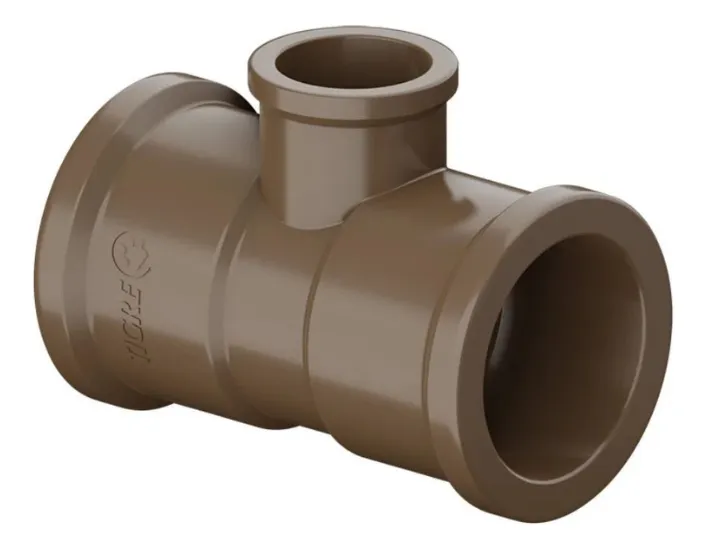 Tê de redução soldável