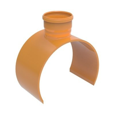 Selim 90° Soldável para Coletor de Esgoto