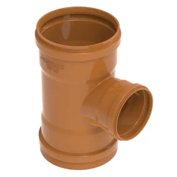 Tê 90° Redução PVC para Coletor de Esgoto